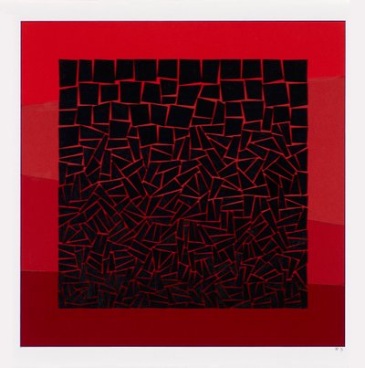 Rotes Labyrinth von Alex Dunn